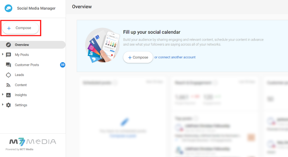 Step 2 - Compose a post